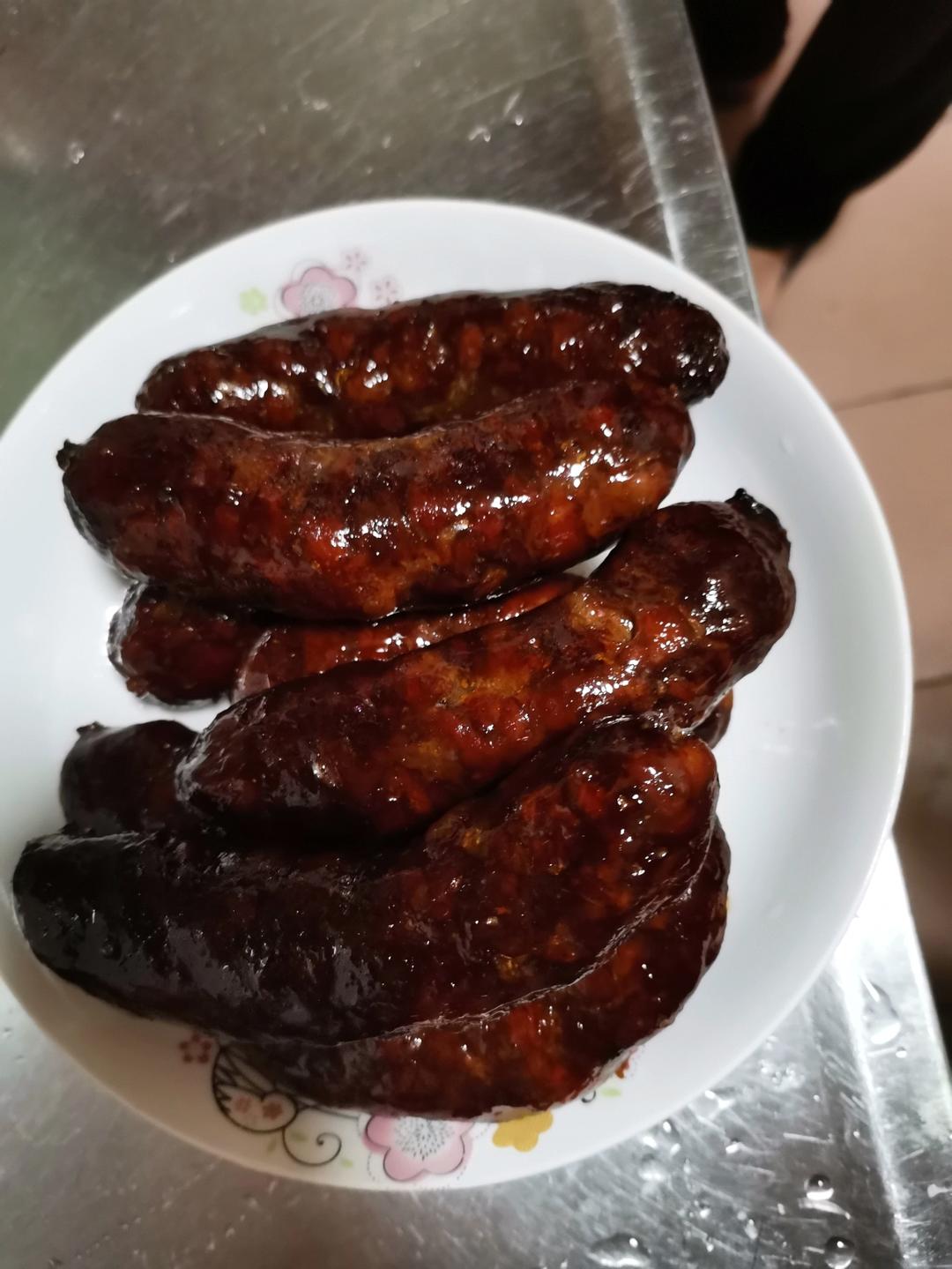 自制五香肠
