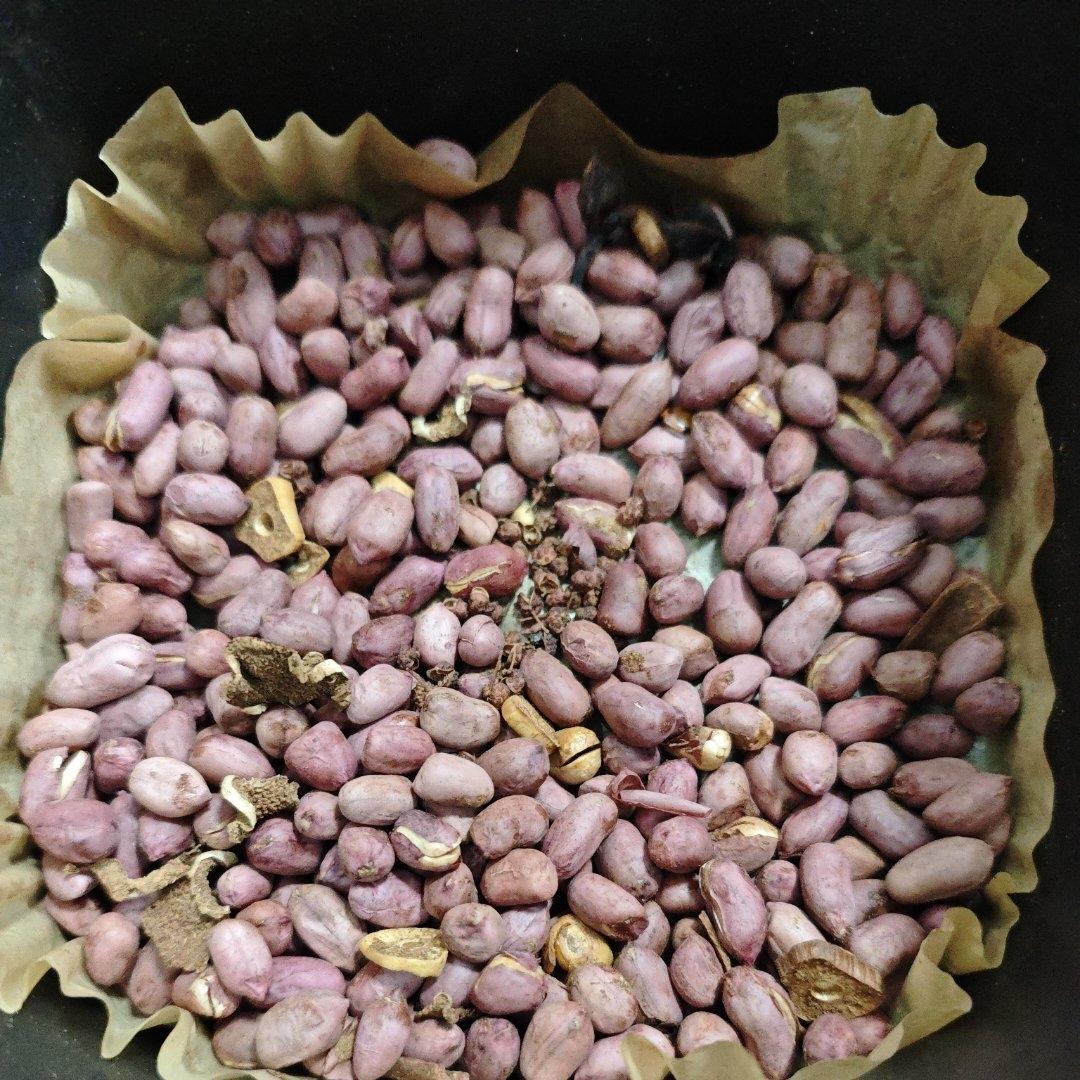 五香花生米▁空气炸锅