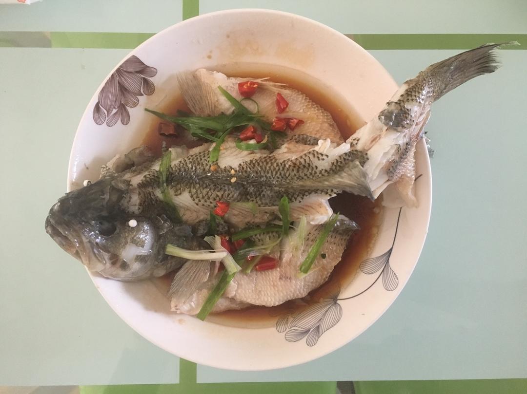 超入味清蒸鱼～清蒸鲈鱼桂花鱼（家常独创）
