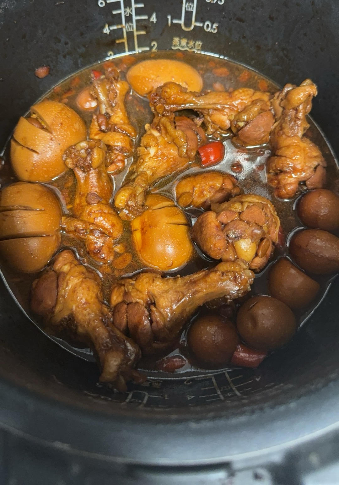爆好吃的卤鸡腿 卤蛋❗电饭煲 炒锅都可以做~