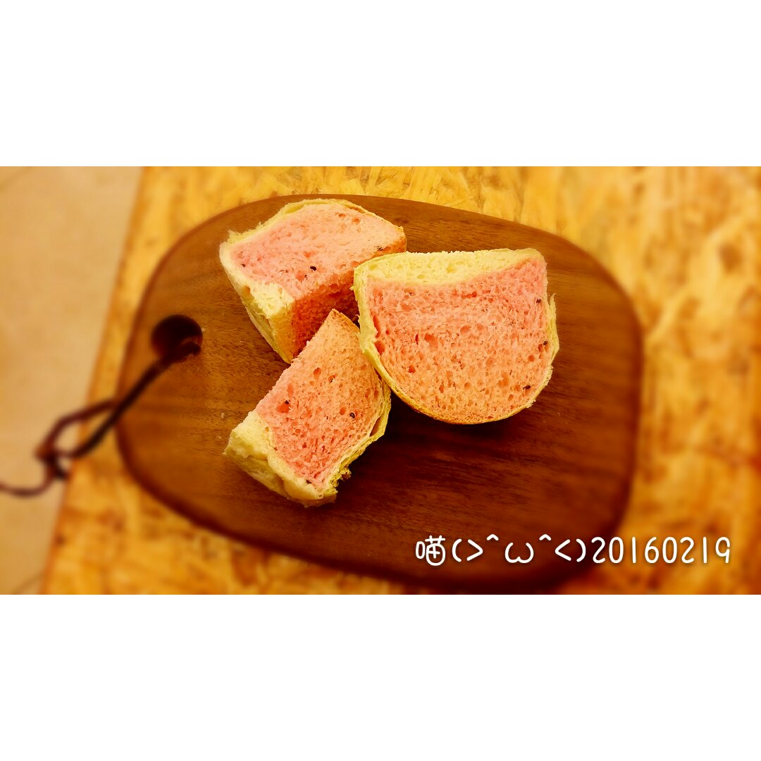 HONEY PINK-红心火龙果小面包