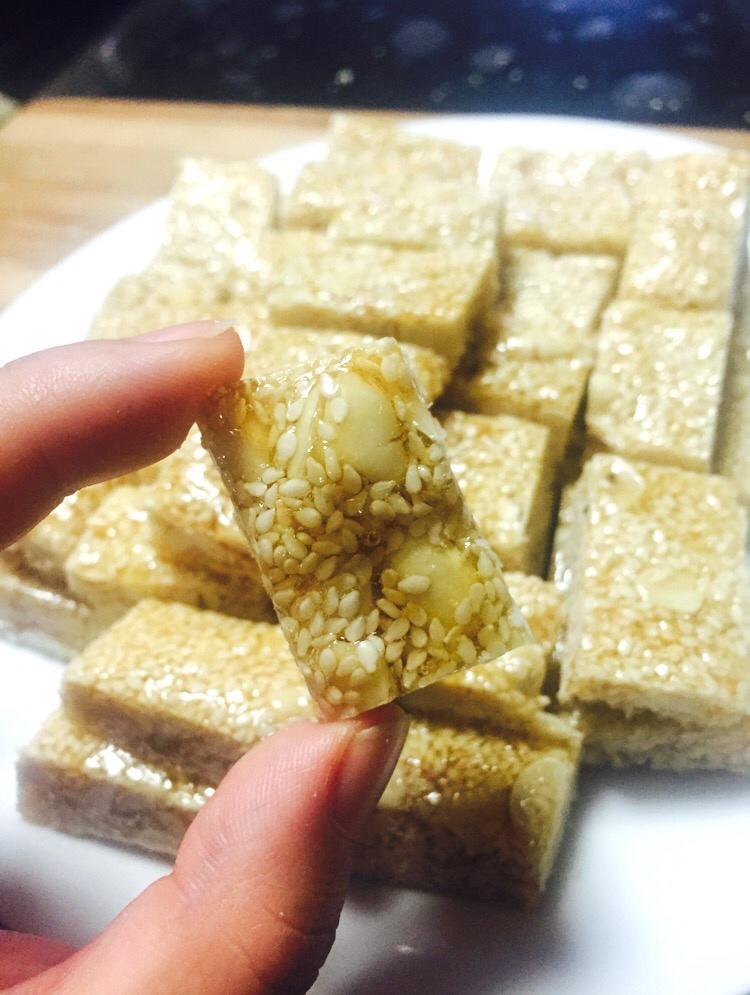 黑芝麻花生糖