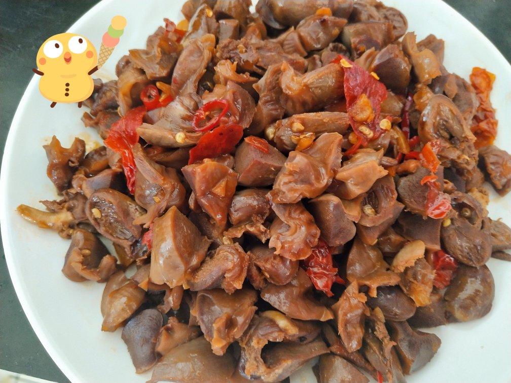 372lm49做的爆炒鸡胗