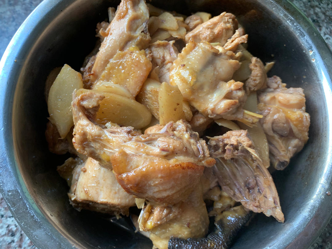 原汁原味蒸鸡（广东口味)