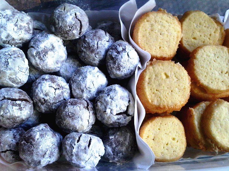 巧克力裂纹曲奇