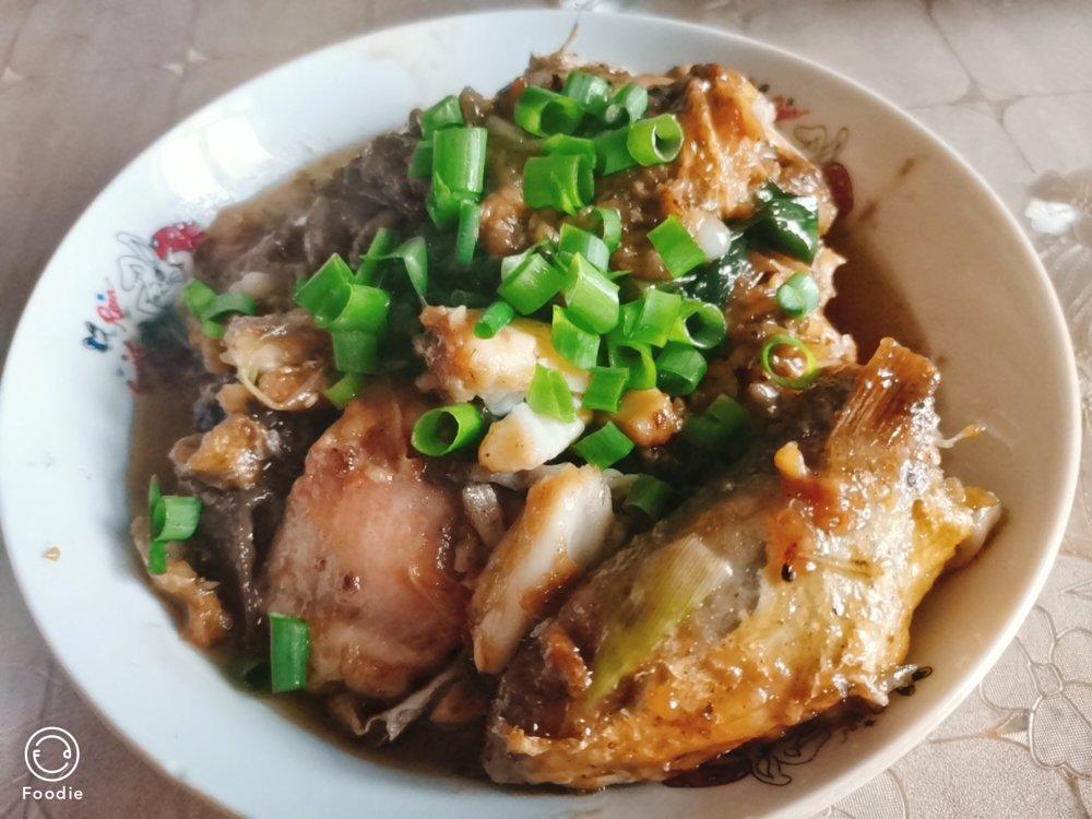 没有土腥味儿的红烧鱼#梭鱼