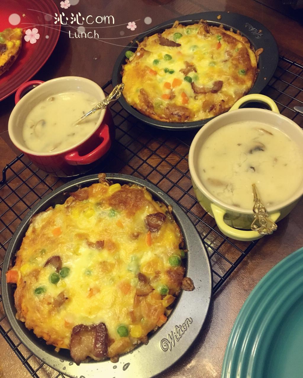 奶油鸡茸蘑菇汤（必胜客同款）