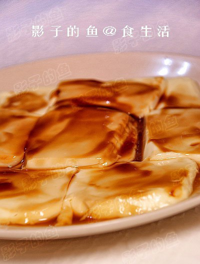 蚝油嫩豆腐