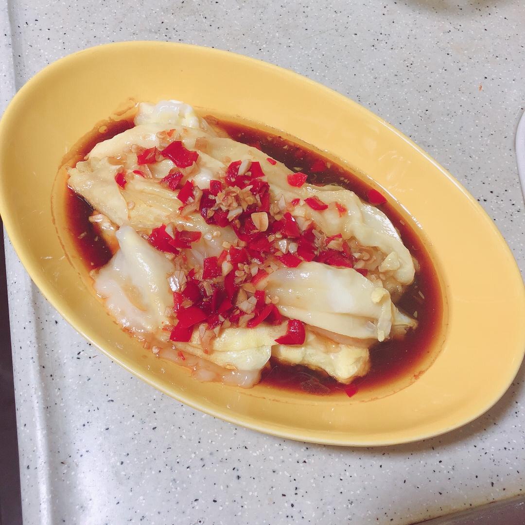 留学生自制肠粉（平底锅版）