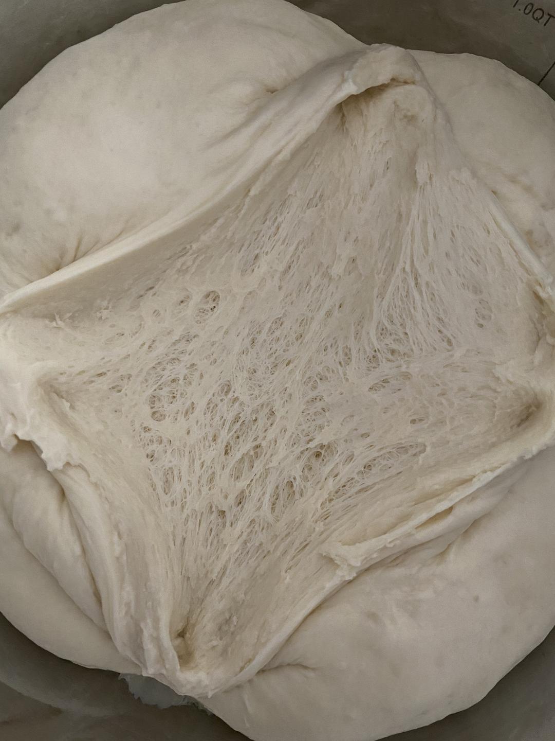 纯奶手撕吐司的做法 步骤1