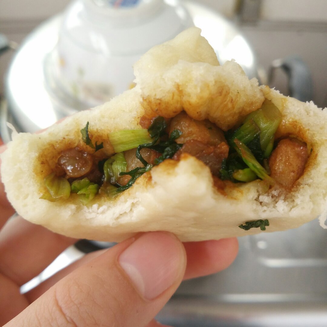 青菜小肉包