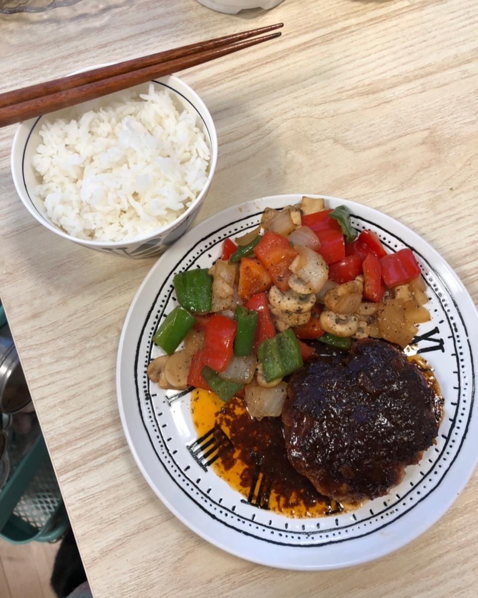 日式汉堡肉