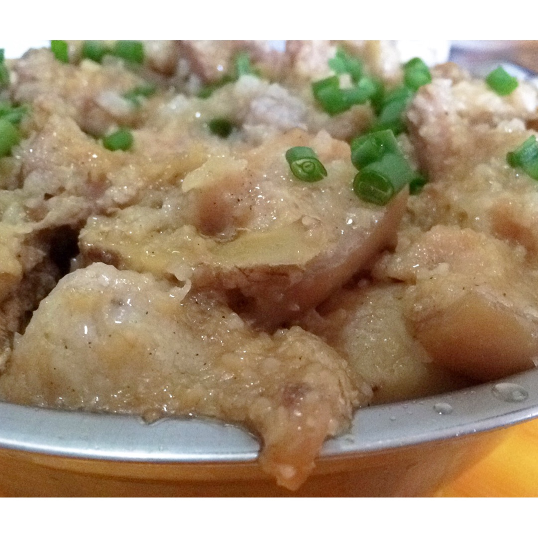 sissi212331做的芋头粉蒸肉