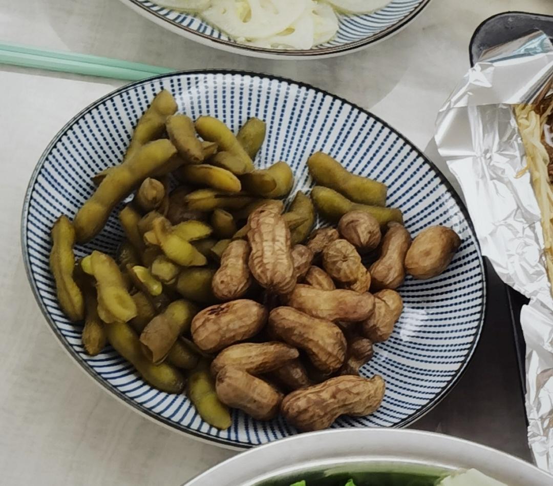 盐水花生毛豆