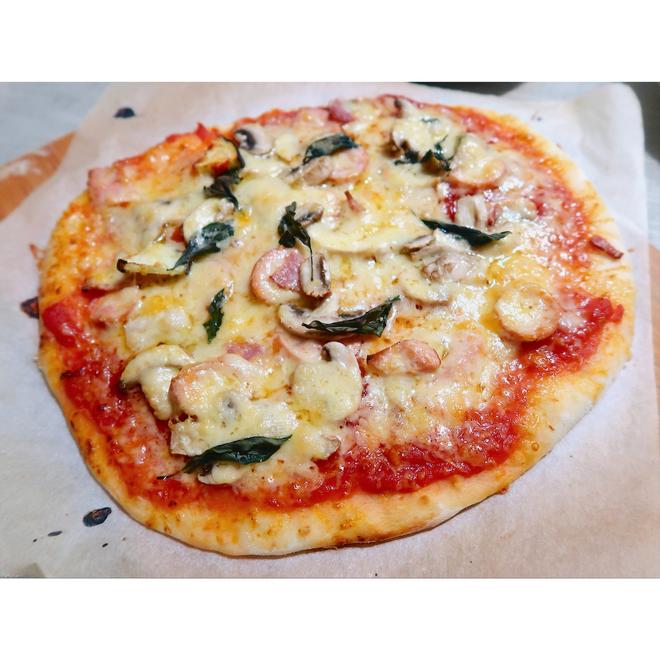 玛格丽特 Pizza Magarita & 那不勒斯薄底披萨的做法