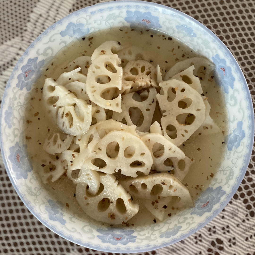清炒藕片
