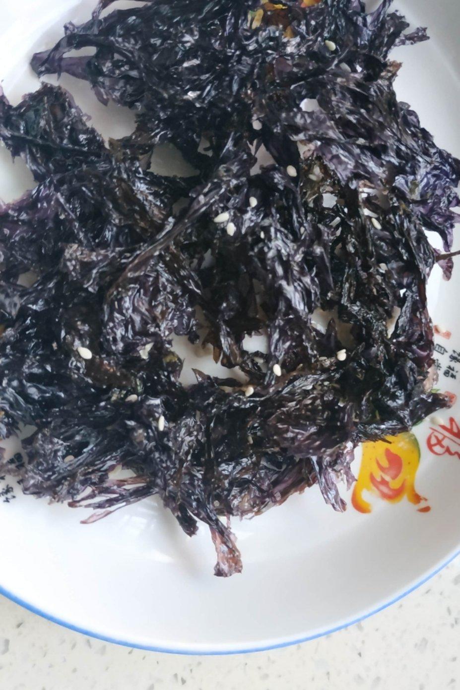 电饭锅烤紫菜