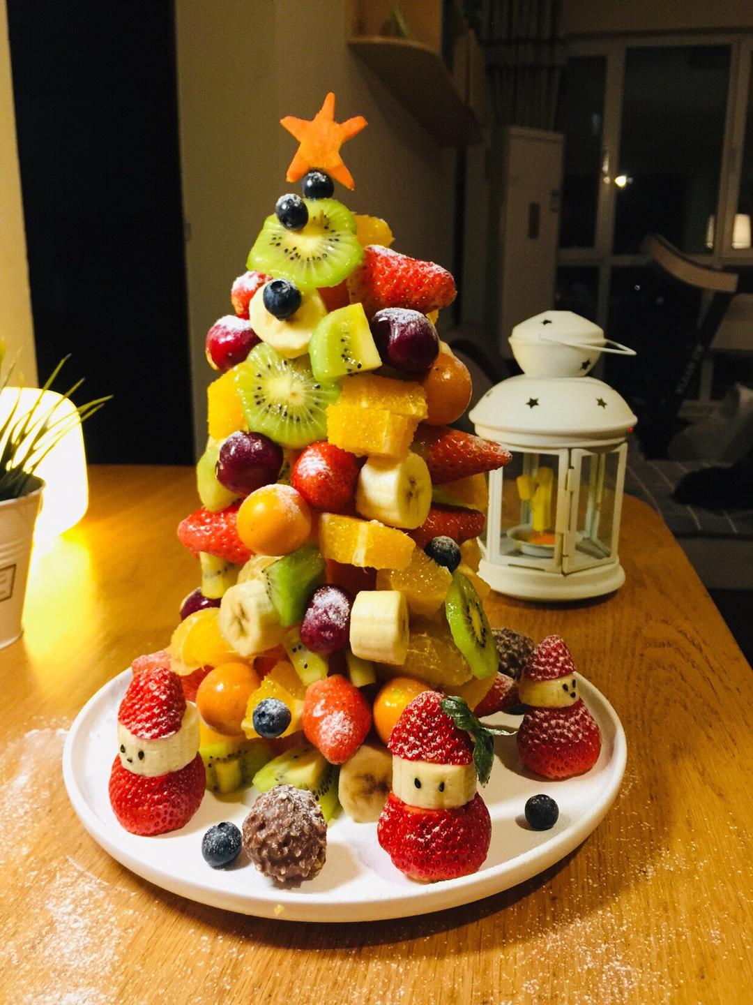 水果圣诞树90(手工制作可以吃的美丽圣诞树)的做法 步骤9