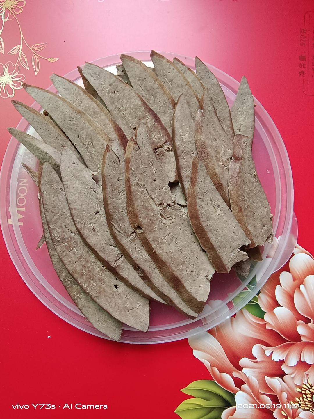 86岁奶奶教的盐水猪肝