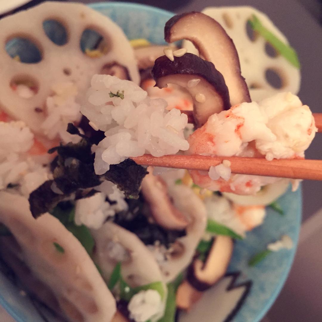 虾仁散寿司-托尼厨房 No.9的做法