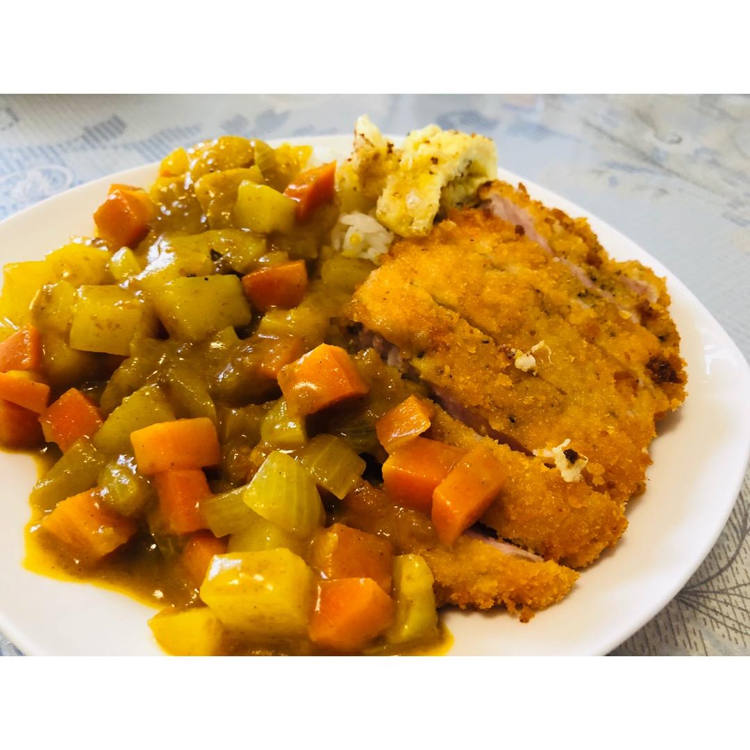 咖喱猪排饭