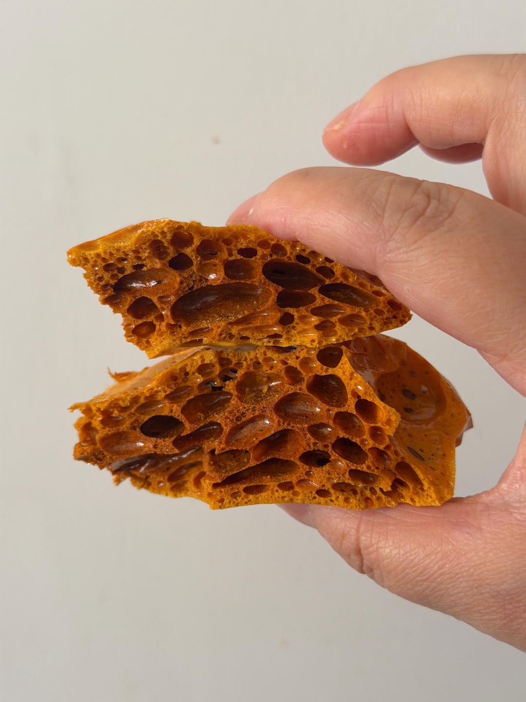 自制卡美罗蜂窝糖