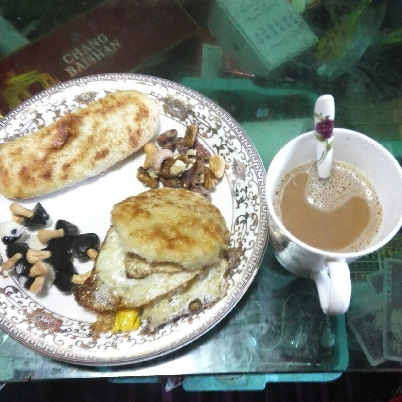 每天坚持为他做早餐