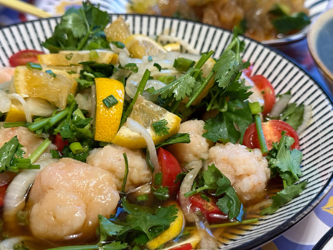 泰式柠檬🍋虾滑