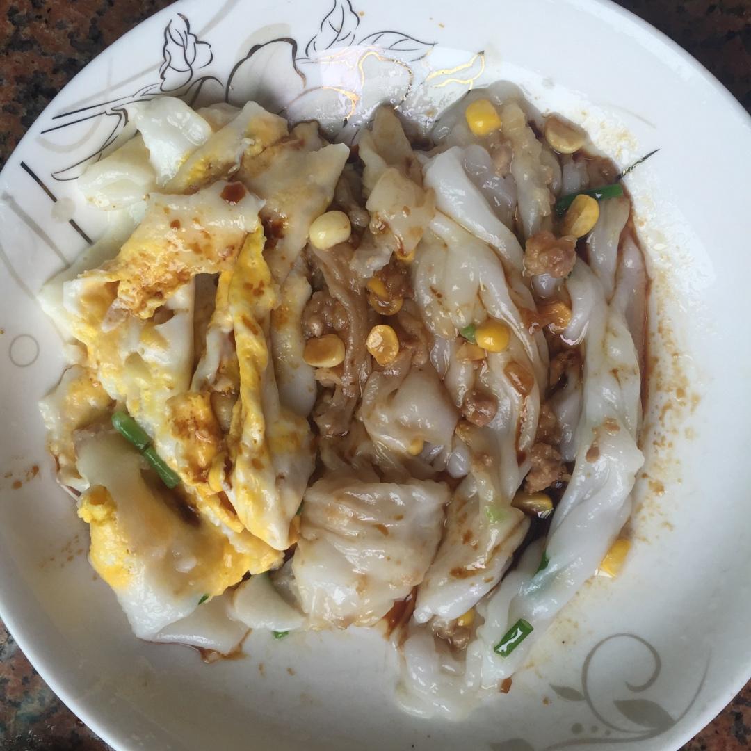 自制肠粉简单法