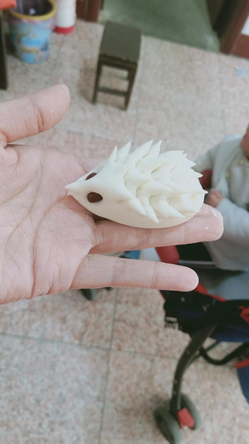刺猬花样馒头