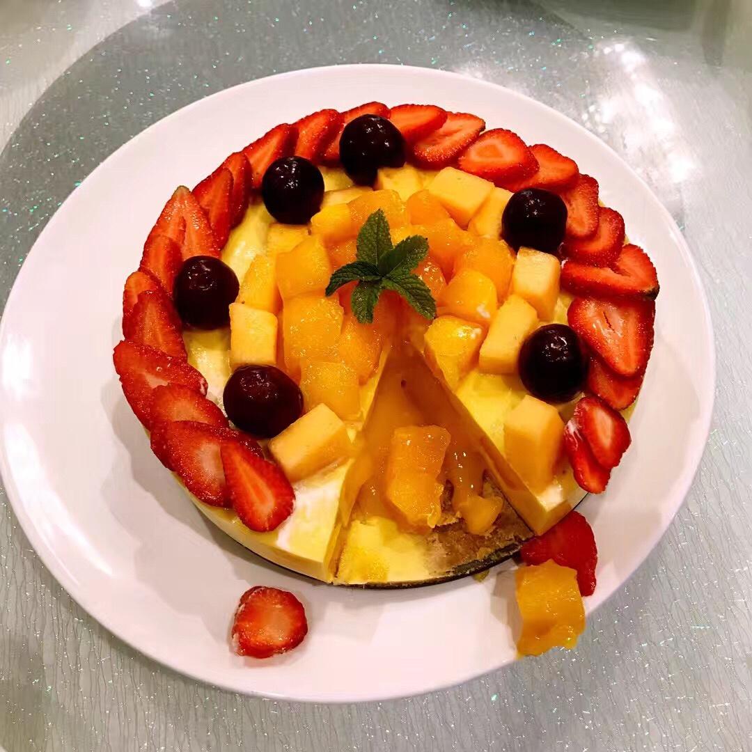 《Tinrry下午茶》教你做芒果流心慕斯（6寸配方）