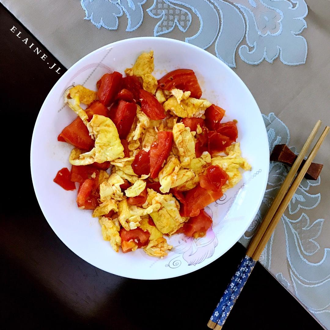 西红柿炒鸡蛋