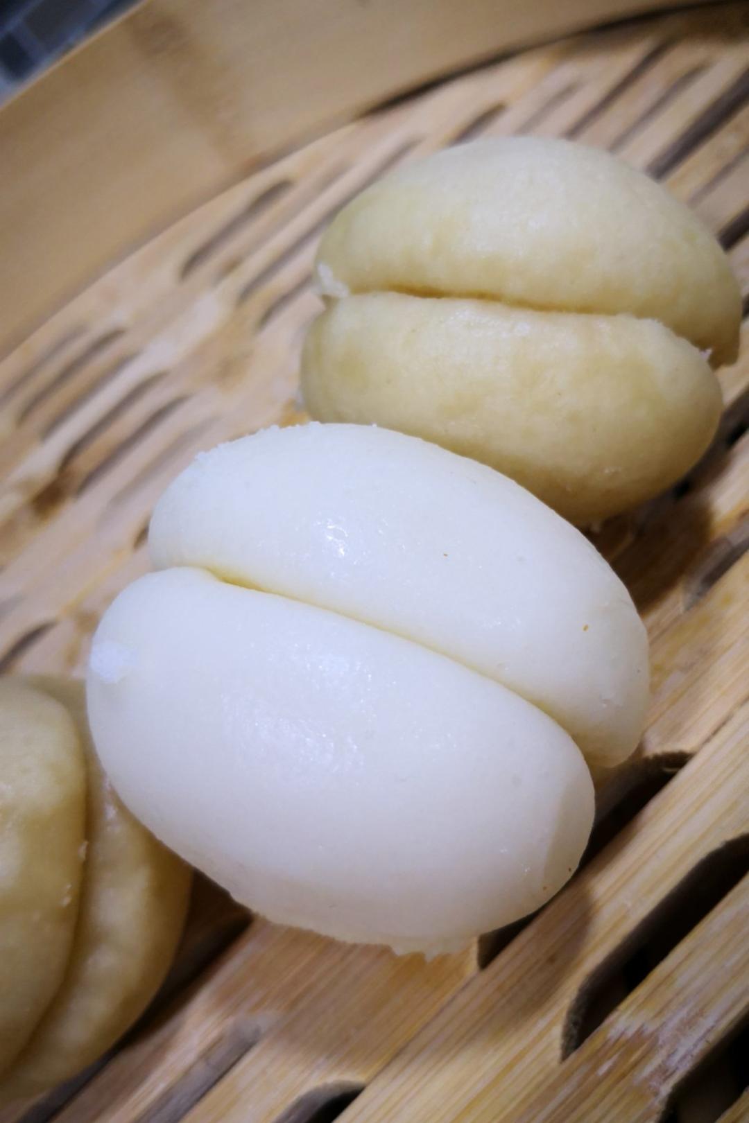 团团maru做的酒酿米馒头