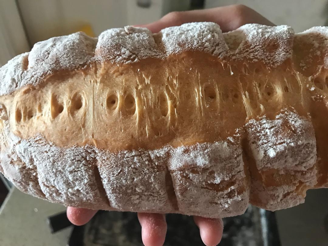 免揉无油【车打奶酪面包】