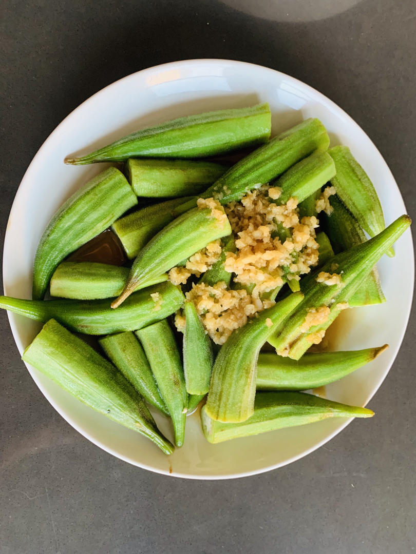 蒜蓉秋葵
