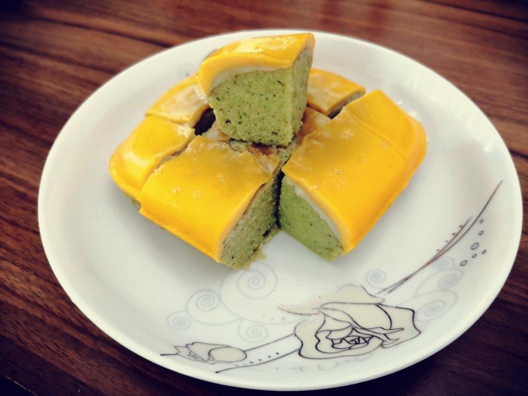 一岁宝宝鸡蛋虾藕蒸糕