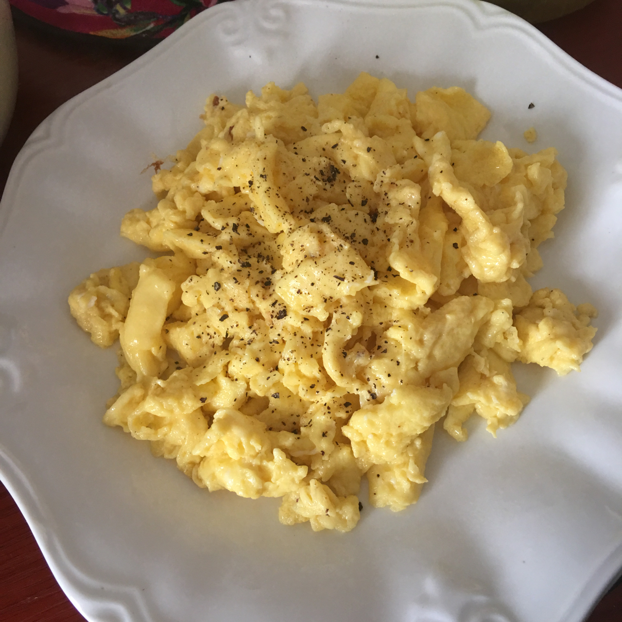 美式炒蛋 scrambled eggs