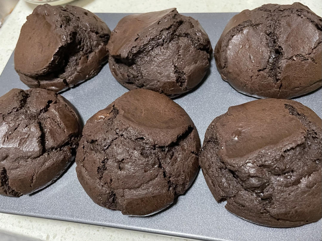 在家做巧克力蘑菇头麦芬蛋糕🍫
