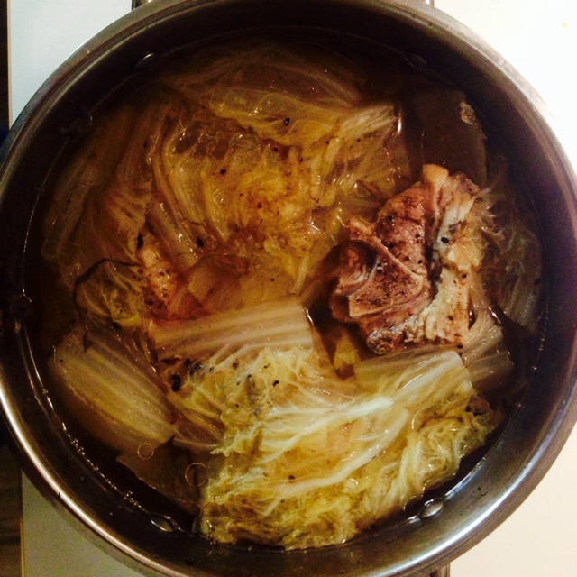 羊肉炖白菜