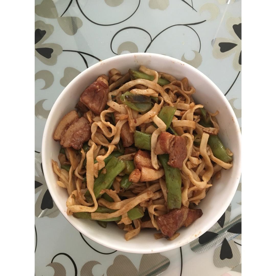 豆角焖面