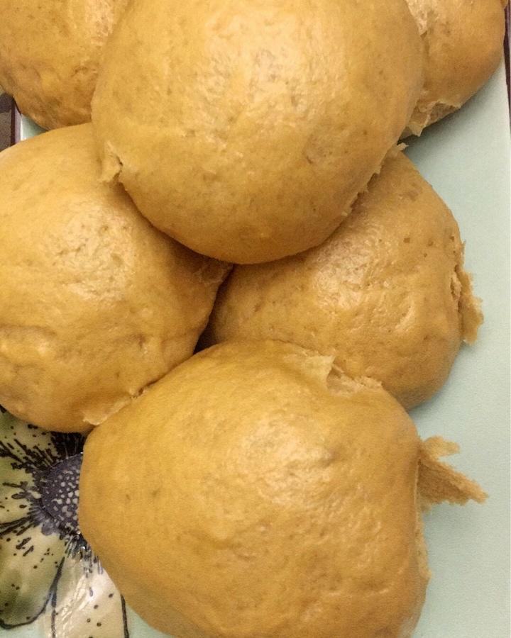有着面包口感的红糖馒头（一次发酵）
