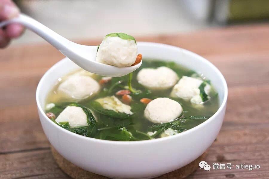 苋菜鱼丸汤