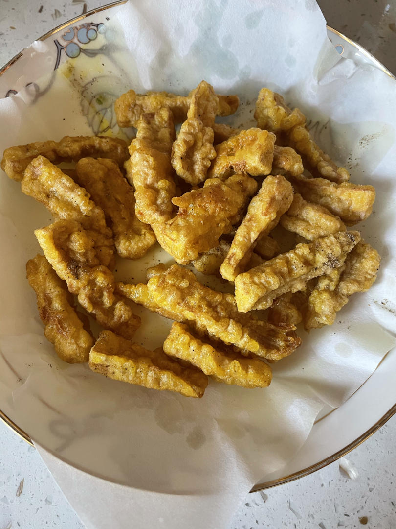 比肉还好吃的酥炸杏鲍菇