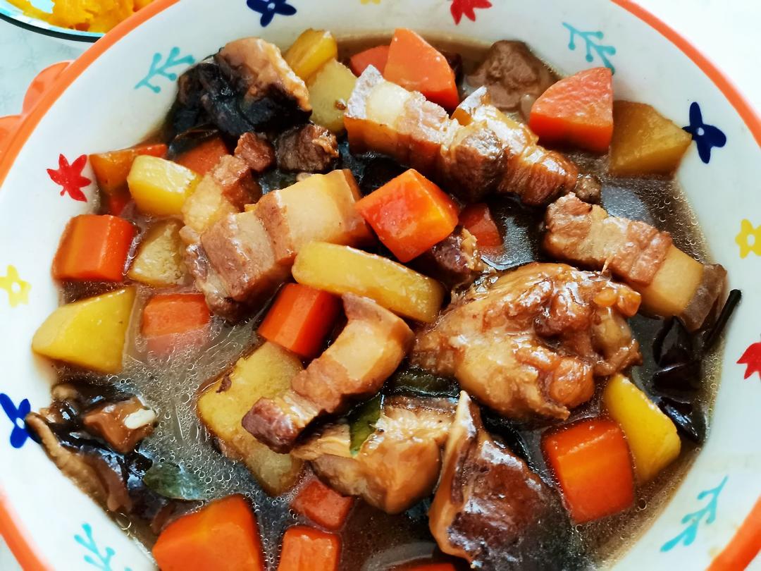 不焯水不放油的家常红烧肉