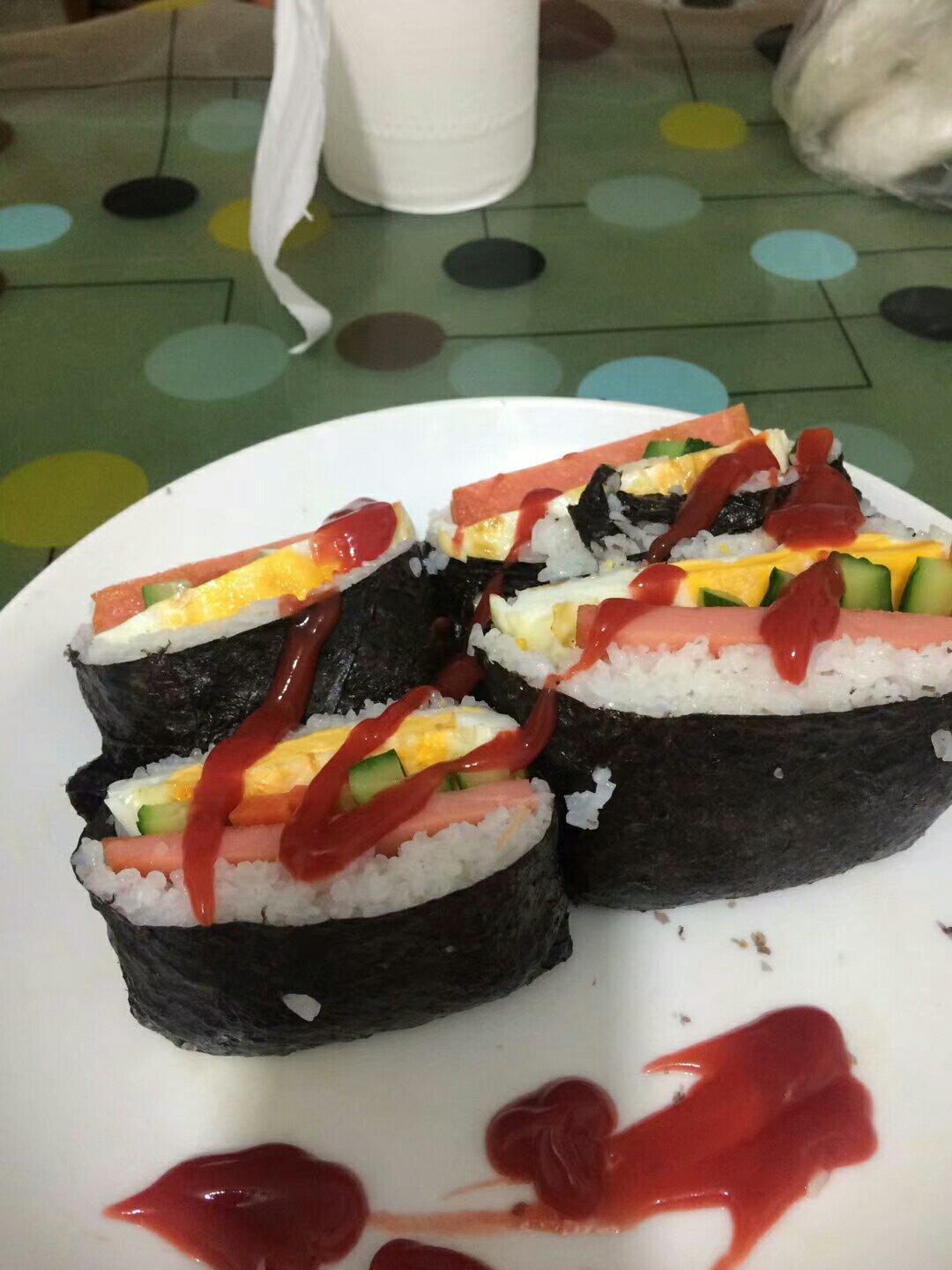 自制寿司（含寿司醋配方和超详细寿司卷法）