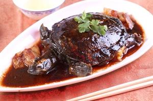 林志鹏自动烹饪锅烹制红焖甲鱼-捷赛私房菜的做法 步骤4