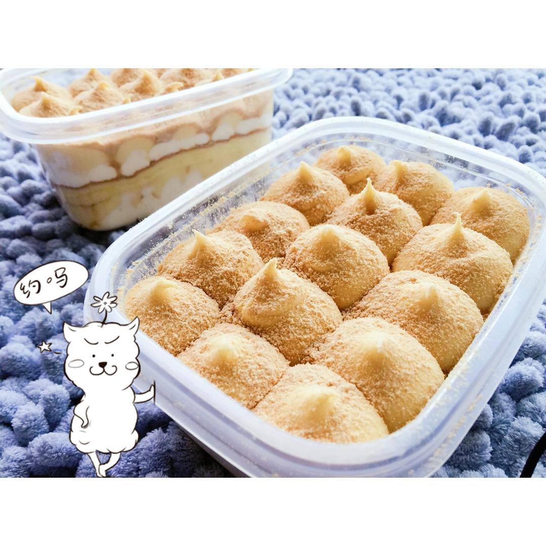 日式豆乳盒子蛋糕
