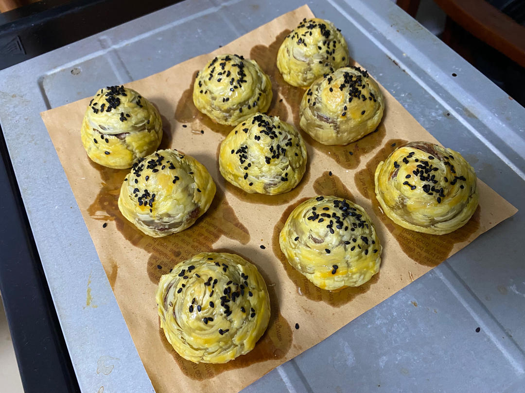 蛋黄酥（蛋挞皮版）