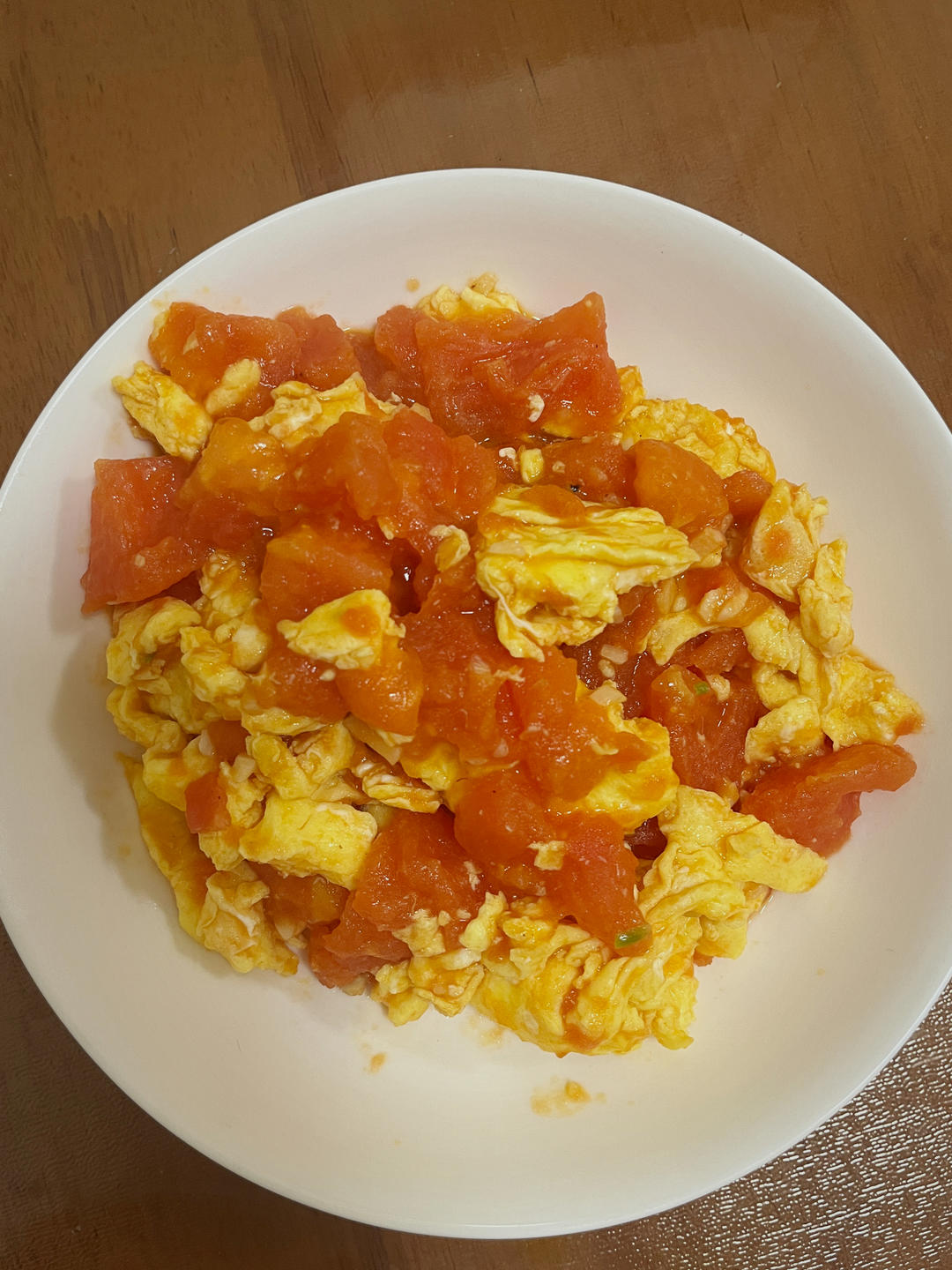 西红柿炒鸡蛋