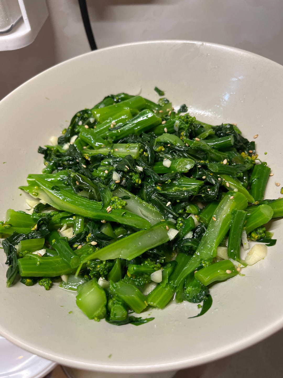 冷炝菜心